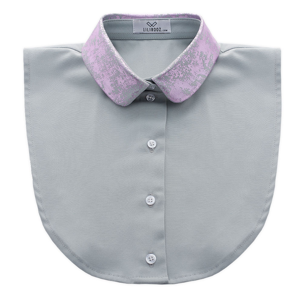 collar no9 lightgrey round pink